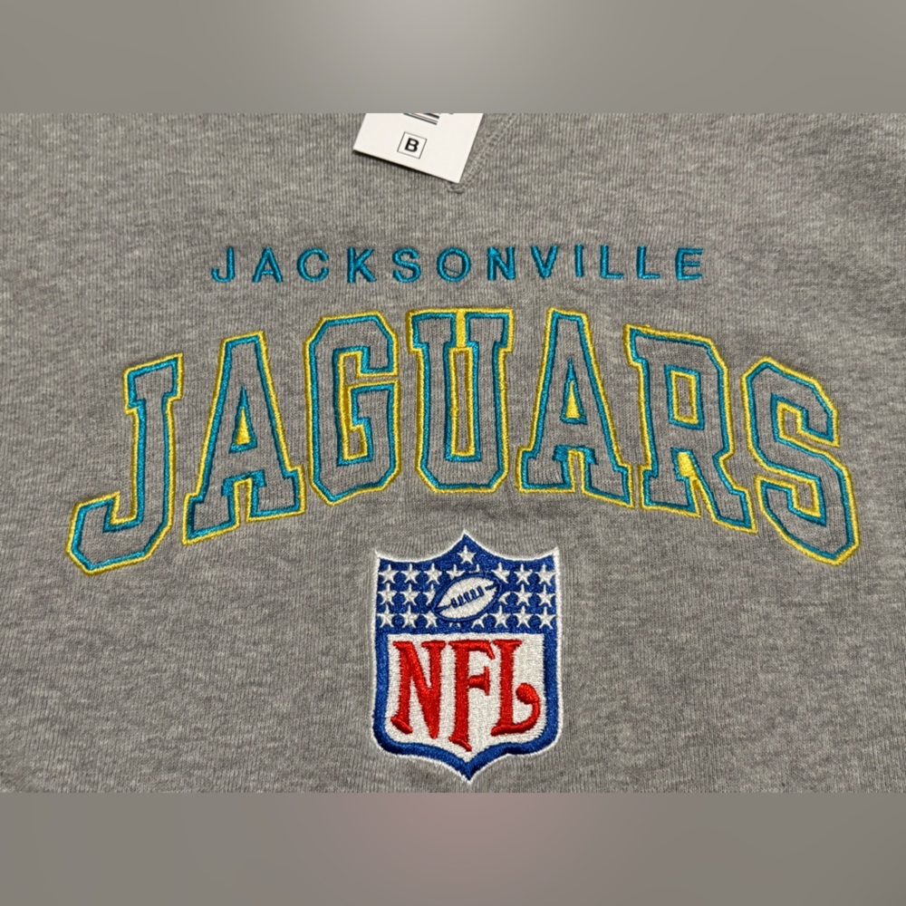 NWT* Gray Jacksonville Jaguars NFL Sweater - Picture 4 of 7